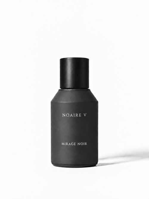 NOAIRE V Mirage Noir 50ml extrait de parfum bottle, inspired by Louis Vuitton Ombre Nomade